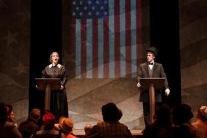 Primary view of object titled '[Susan B. Anthony and Daniel Webster debate, "The Mother of Us All," 1]'.