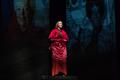 Photograph: [Brittany Jones plays the statue of Susan B. Anthony in "The Mother o…