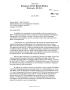 Letter: Letter from Mississippi Senators and Congressman to BRAC Commissioner…