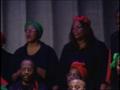 Primary view of [30th anniversary of the march on Washington choir concert, close up footage]