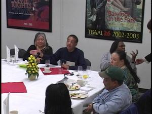 ["Roundtable Writers Breakfast: An Open Dialogue between African Americans and Native Americans", tape 2]