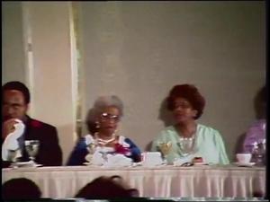[JBAAL banquet featuring a speech given by Dr. Eva Jessye & Munday Sisters]