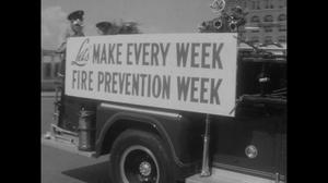 [News Clip: Fire prevention parade in Dallas]