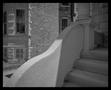 Photograph: [Wavy cement banister]