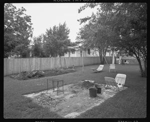 [Yard with Crazy Chairs, 1987]