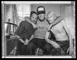 [Three Guys Embrace in a Rooming House, 1988]