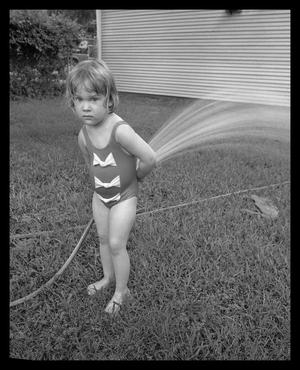 [Kate with Sprinkler, 1991]