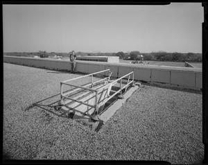 [L.O. Donald Elementary Roof with Anna Caldwell, 1999]