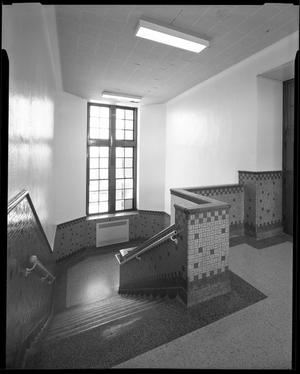 [Long Middle School Tiled Stairs Windows, 1999]