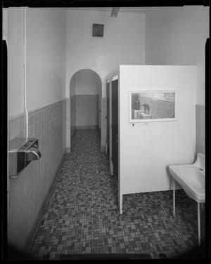 [Nash Elementary Bathroom with Mirror, 2000]