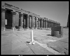 [Egypt Row of Columns with White Cone, 2001]