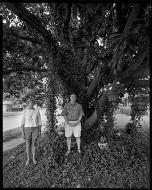[Jimmi and Gretchen Front Yard, 2001]