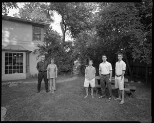 [Smiths in Front Yard, 2001]