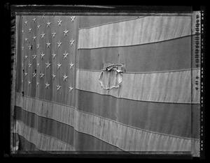 [Polaroid Tattered Flag, 2007]