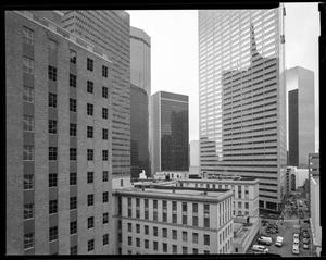 Primary view of object titled '[Downtown Skyscrapers, 1983]'.