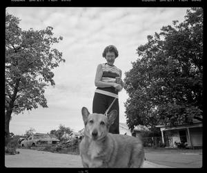 [Lady with Dog on Leash 1985]