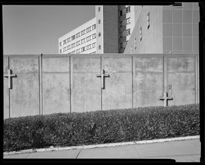 [Methodist Hospital Cross Wall 1984]