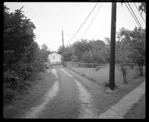 [Yard with Car Tracks, 1984]