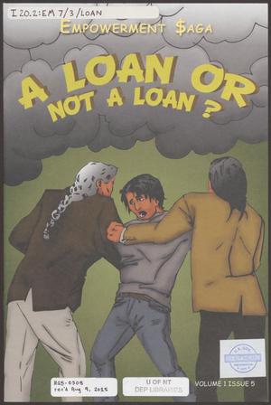 Primary view of object titled 'A Loan or Not a Loan?'.