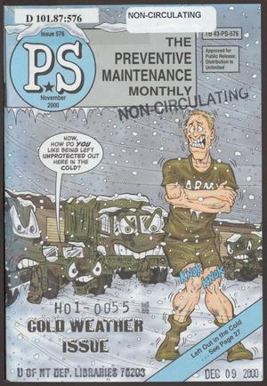 Primary view of object titled 'P.S. Magazine, Issue 576, November 2000'.