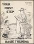 Thumbnail image of item number 1 in: 'Basic Training: Your First Step'.