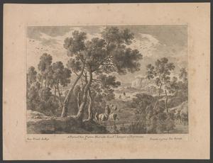 [Pastoral French landscape etching and engraving]