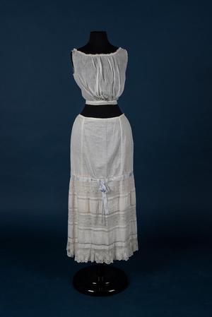 White linen petticoat