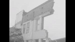 [News Clip: Masonic home building comes down]