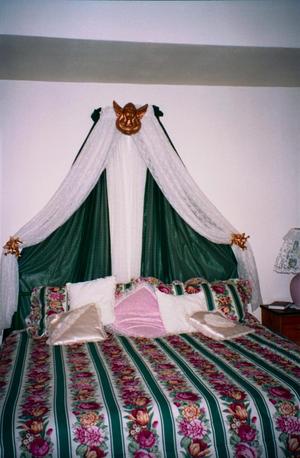 [A canopy bed at Healing Springs Ranch, 1]