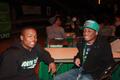 Thumbnail image of item number 1 in: '[Two UNT Students Smiling at Table]'.
