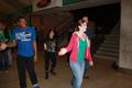 Photograph: [Students Dancing in UNT Coliseum]