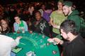 Photograph: [Group of UNT Students at Poker Table]