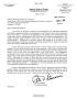 Letter: Executive Correspondence - Letter dtd 08/02/05 to Commissioners Gehma…