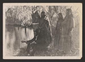Primary view of object titled '[Photograph Quanah Parker and his wives]'.