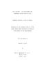Thesis or Dissertation: The Clarinet: Its Development and Influence in the Field of Jazz