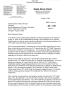 Letter: Letter dtd 08/05/05 to Chairman Principi and all the Commissioners fr…