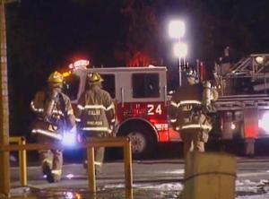 [News Clip: Flames in the Dark - Nighttime Fire Rescue Operations]