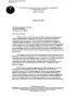Letter: Executive Correspondence – Letter dtd 08/15/2005 to Senator Warner fr…