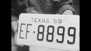[News Clip: License plates Tex news]