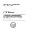 Thumbnail image of item number 1 in: 'FCC Record, Volume 36, No. 12, Pages 8052 to 8890 May 3 - May 21, 2021'.