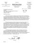 Letter: Executive Correspondence -  Letter from Senator Trent Lott - Mississi…