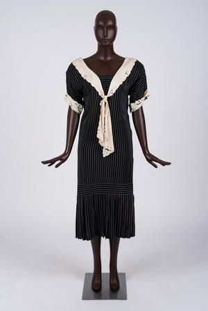 Primary view of object titled 'Sailor-inspired dress'.