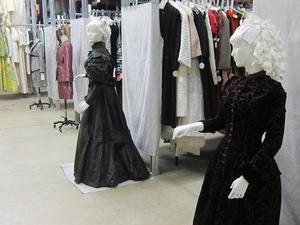 [Mannequins mounted with eighteenth and twentieth-century garments