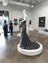 Photograph: [Exhibition featuring an Escada dress]