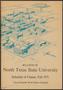 Book: North Texas State University Schedule of Classes: Fall 1971