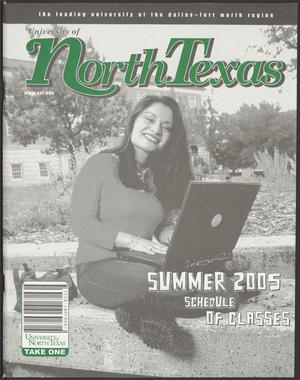University of North Texas Schedule of Classes: Summer 2005