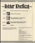 Thumbnail image of item number 2 in: 'Letter Perfect, Volume 14, Number 3, May 1979'.