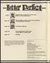 Thumbnail image of item number 2 in: 'Letter Perfect, Volume 14, Number 5, October 1979'.