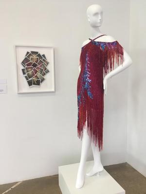 [Cocktail dress by Bob Mackie from the 1970s]