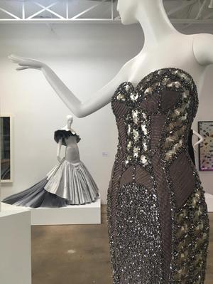 Primary view of object titled '[Dress by Stefan Szczesny for Escada]'.